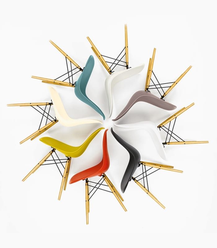 Eames plastic side chair - الصورة 4